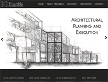 Tablet Screenshot of ensemblearchitects.com